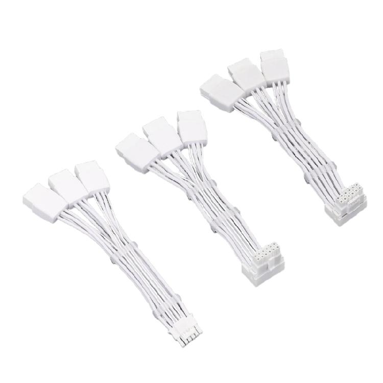 3x8pin 8PIN To 16Pin 12VHPWR Power Cable Upgrading PC Power Supplies Power Cable Adapter for Video Card Accessories
