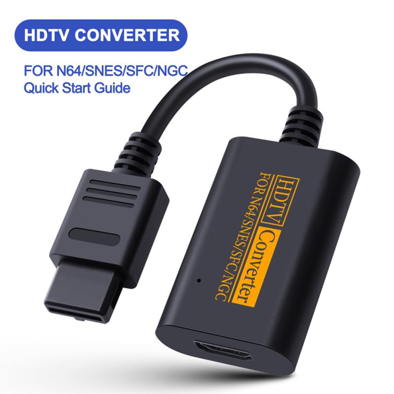 Compatible For Nintendo Snes Ngc N64 To Hdmi-compatible Converter Adapter Hd 1080 Video Audio Full