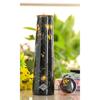 Copper Tube Slim Bottle In Black Floral Print, Volume - 750 ML, Pack of 1