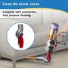 Quick Release Top Bottom Adapter Accessories For Dyson V7 V8 V10 V11 V15 Vacuum Cleaner Part Low Reach Adaptor Spare Parts