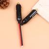 Auto 20A Male Car Cigarette Lighter Led Socket Plug Connector Adapter Sigaretten Aansteker Auto Copper Wire High-Power 12V 24V
