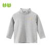 27Kids Autumn Korean Style Long Sleeve Half Turtleneck Bottoming Shirt