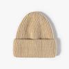 Warm hat Wool hat Fashion monochrome light board Cold hat Autumn and winter students Outdoor knitted hat Fashion