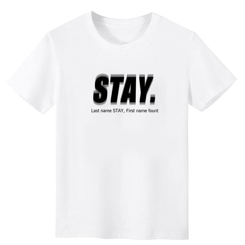 Men's Short Sleeve Summer Men's Short Sleeve Cotton T-Shirt Printed Trade Men's T-Shirt