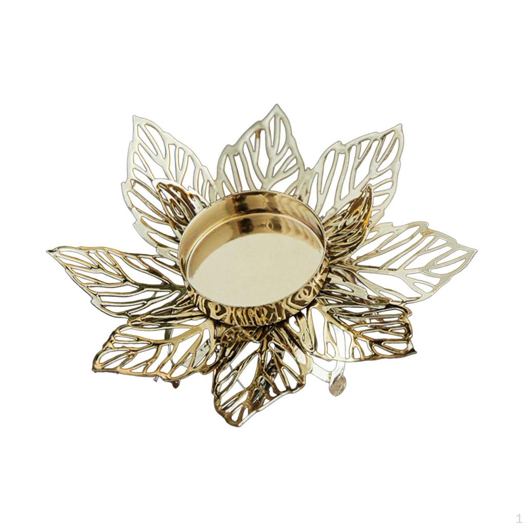 Candle Cup for Tea Light Holders, Metal Stand Events