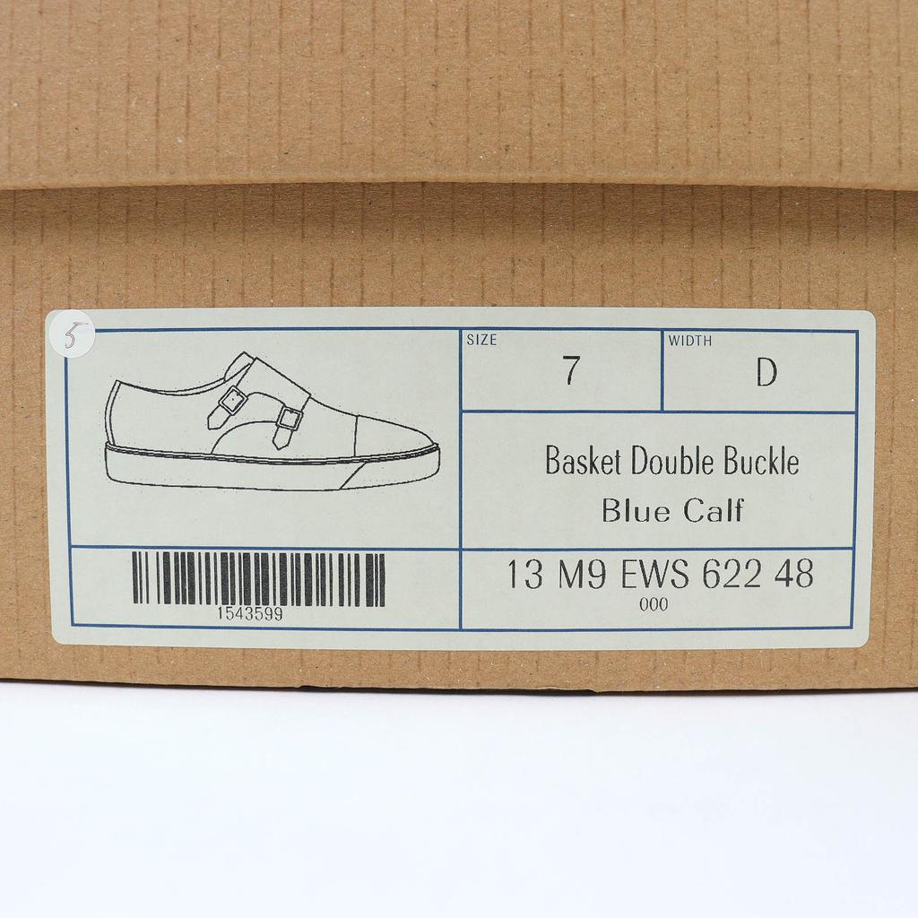 Ausgezeichnete J.M WESTON Sneaker Roland Garros Kollaboration Doppel-Monk-Strap 622 Gebraucht
