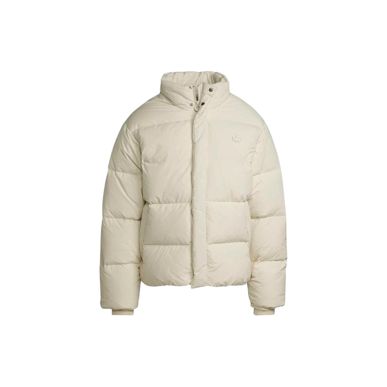 adidas originals Trefoil Logo Padded Jacket  Beige  Men s HL9201 XXL