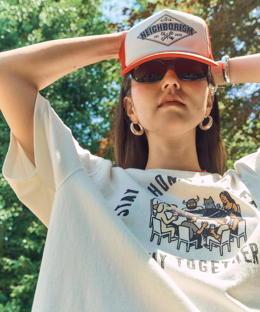 Iuteu Stay Together T-Shirt / White