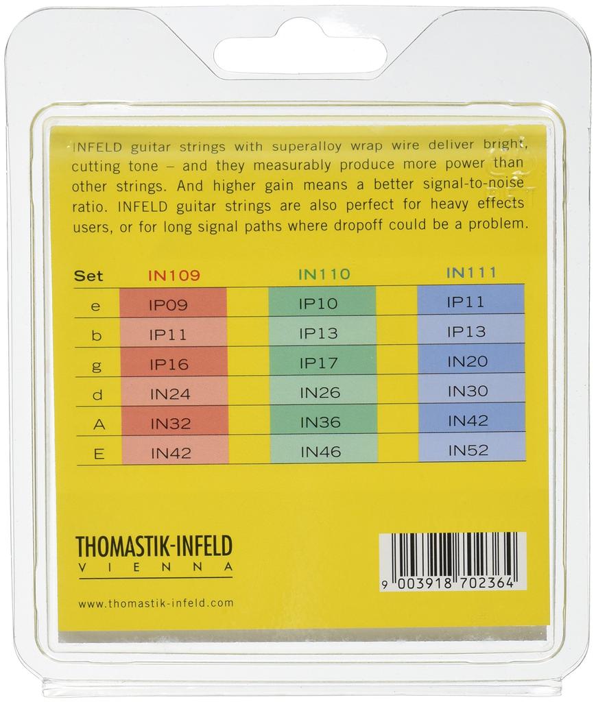 IN110 Superalloy Electric Guitar Strings Thomastik-Infeld 10-46