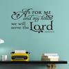 Vinyl Wall Stickers We Will Make The Main Wall Art For Home Decoration Do-Me Dd157