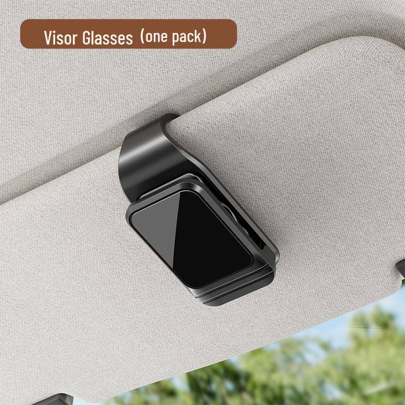 Multi-Functional Car Visor Sunglasses and Bill Holder