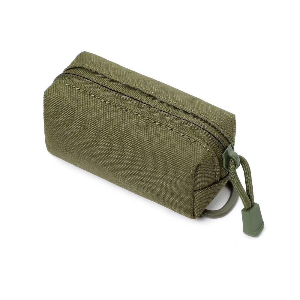 Outdoor Hanging Bag Mini Molle Pouch EDC Wallet Belt Waist Pack Bags Portable Key Organizer Case Men Coin Purse Hiking Camping