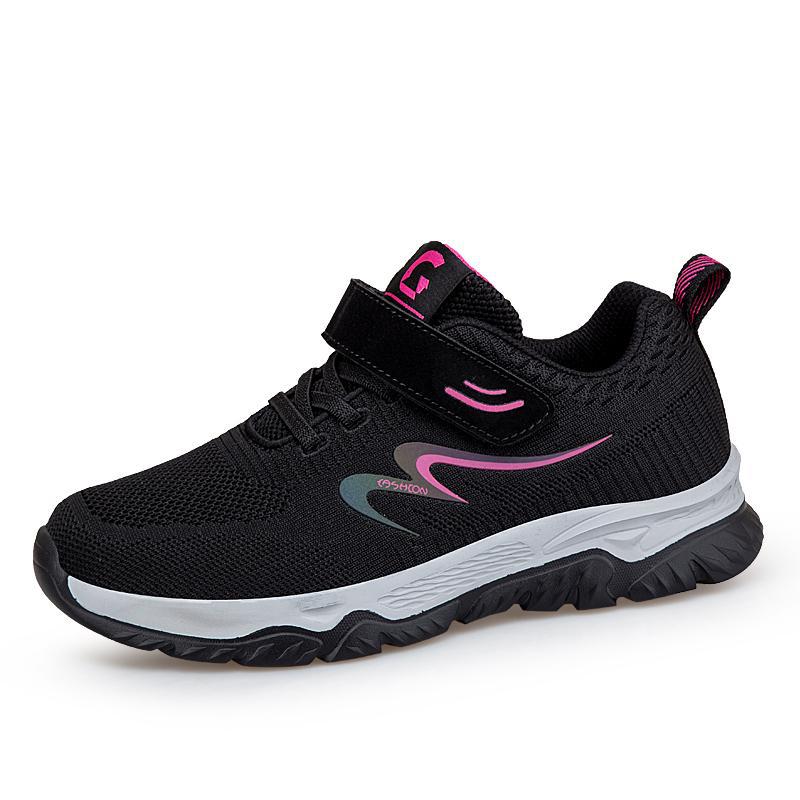 

New fashion elderly shoes women s ****** 2025 flying woven waterpro** non-slip s**t casual sports men s shoes old ******* cloth shoes 45