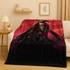 HD Sanrio Pirates of The Caribbean Jack Sparrow Johnny Depp Christmas Flannel Blanket,Soft Plush Throw for Home Bedroom Bed Sofa