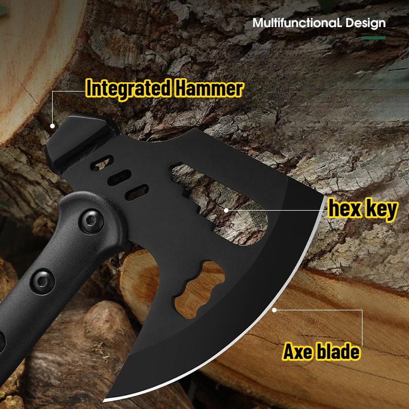 High-quality and Durable Multi Functional Tactical Axe for Self-defense Convenient for Outdoor Survival Household Logging Tool