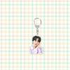 7pcs BTS Keychains, Bag Charms, Clothing Decorative Pendants