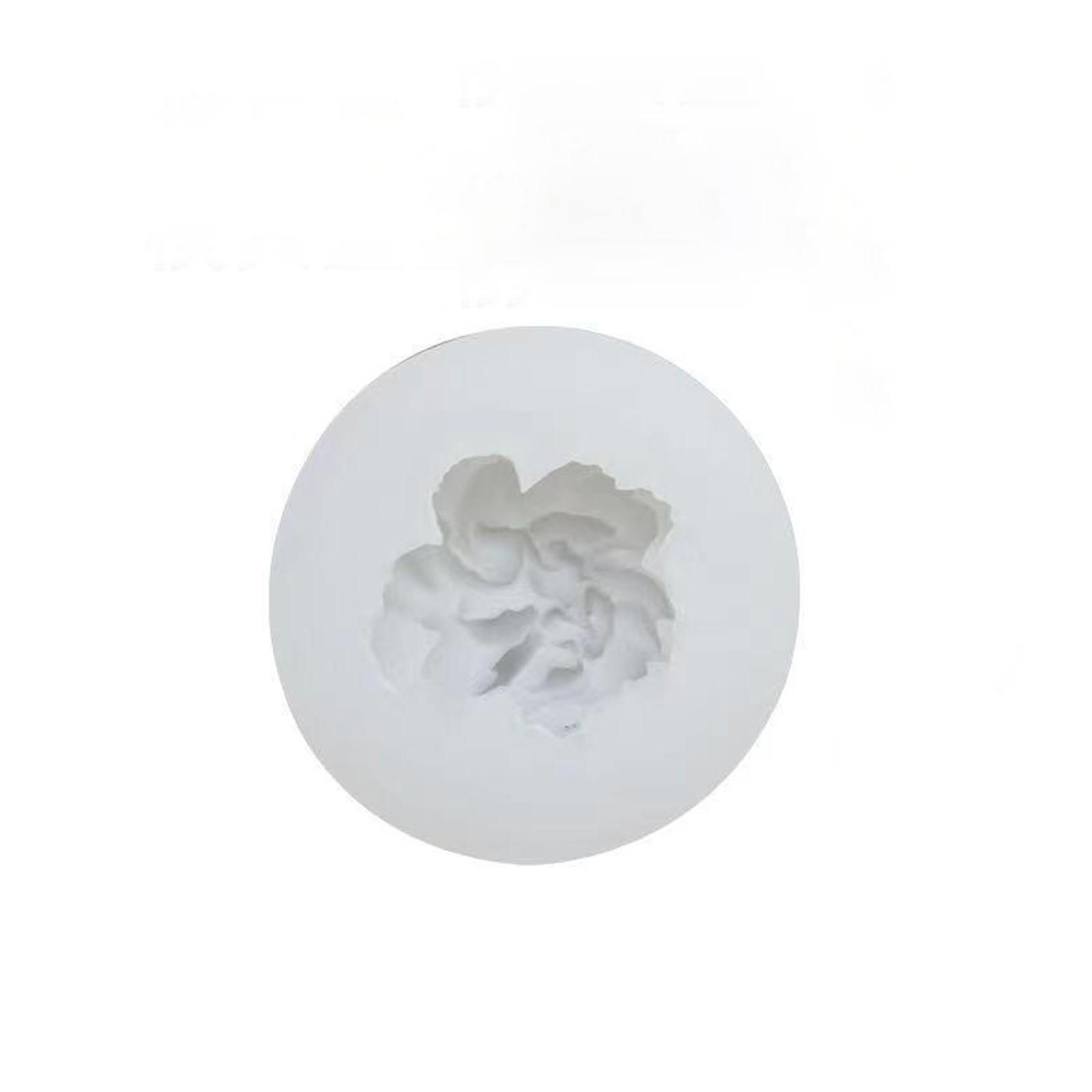 

Гипсовая форма для ароматерапии в виде цветка гвоздики своими руками для свечей, украшения из силиконового камня белый