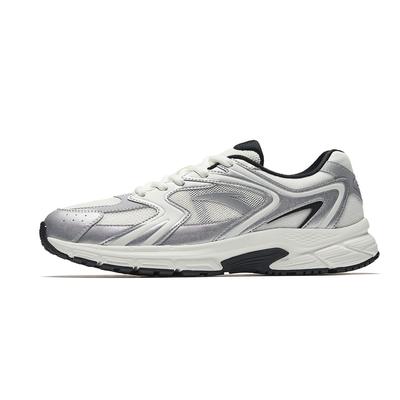 AT2004 Cushioning Abrasion Resistant Low Top Casual Running Shoes Men's White Silver Black 912625592-2