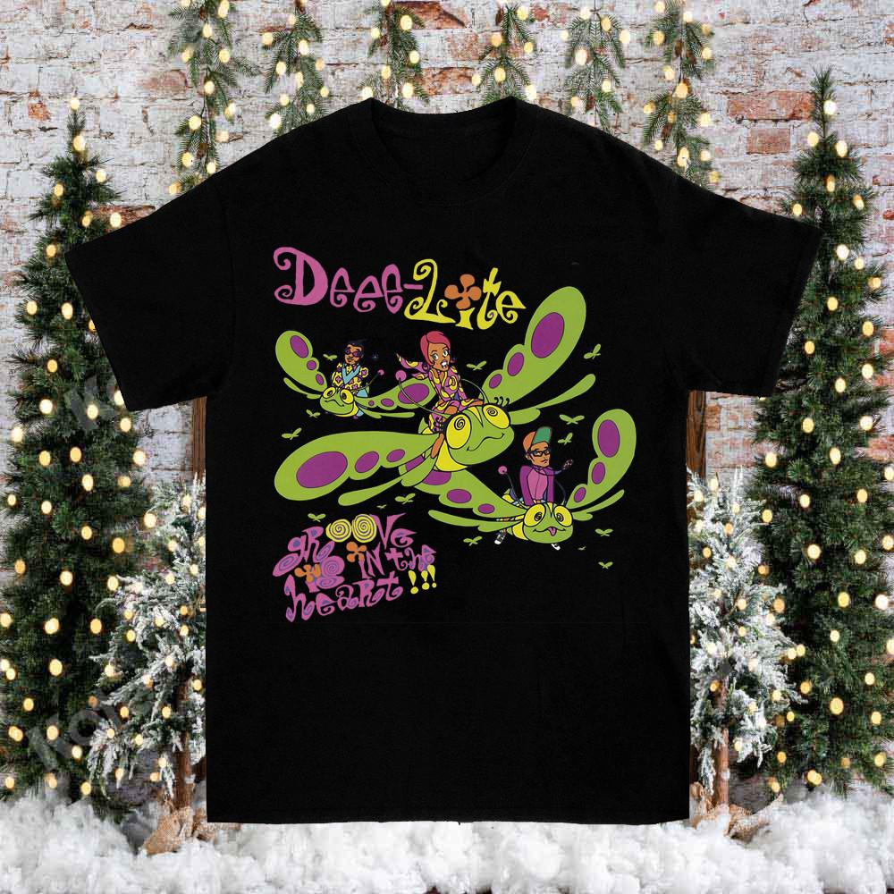 Groove Is in the Heart Deee-Lite  T-shirt Cotton For men Women S-4XL CO042 Unisex T-Shirt XXXXL