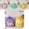 Haonna Kids Backpack Cute Cartoon Shoulder Bag Anti-theft Breathable Lightweight Oxford Fabric