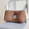 PP Cotton Filling Backrest Pillow Pregnancy Student Back Support Cushion For Car Seat Bedside Enjoy Daily Comfort