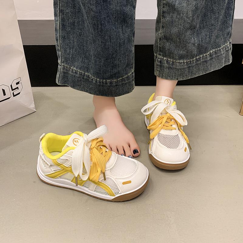 Mesh Breathable Casual Shoes 2025 New Popular Shoes Women's Shoes Spring and Summer Net Shoes Women's Platform German Training Shoes Women