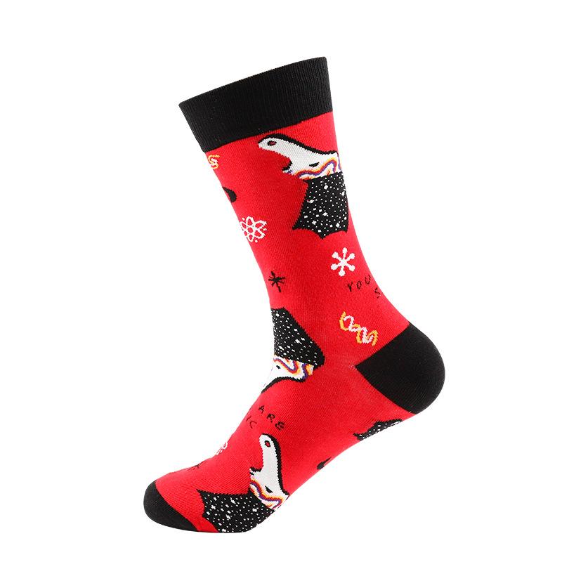 Women's Autumn and Winter Personality Street Tube Cotton Socks