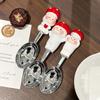 Cute Mushroom Dessert Spoon Funny Ice Cream Dessert Spoon Creative Soup Rice Fruit Spoon Long Handle Spoon Home Utensils