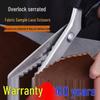 Craft Non-Iron Anti-Fray Scallop Overlock Zigzag Fabric Scissors for Handcrafting