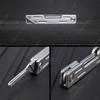 Stainless Steel Folding Knife Pocket Knife With 9 Replaceable Blades Sharp Hobby Knife Craft Knife Kit Kitchen Accessoires