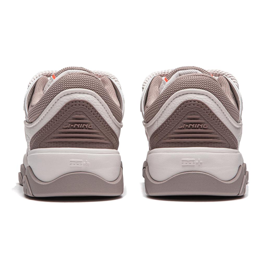Li Ning Journey 2.0 Thick Sole Boost Sneakers Men Sneakers White Sand Gray AGCU091-7