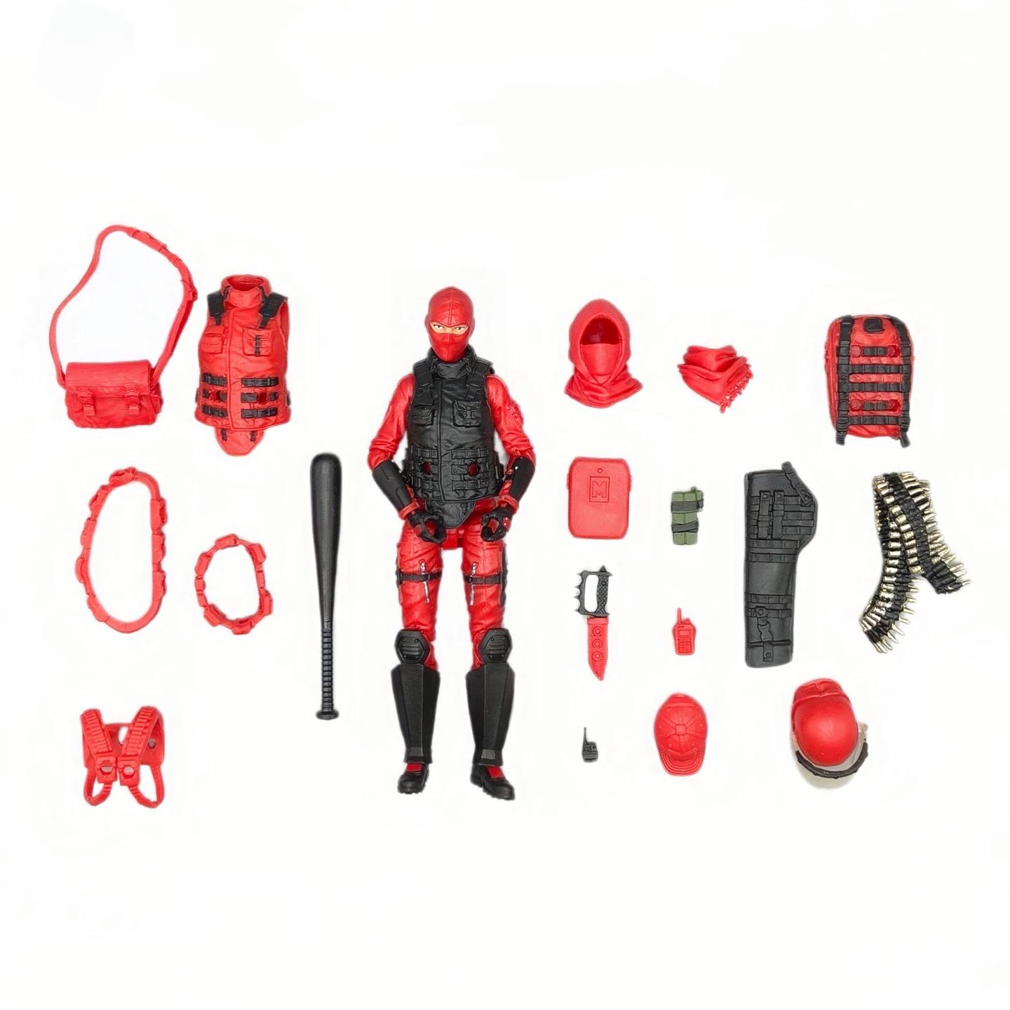 

Bfs Body Boss Fight Studio Vitruvian Hacks 3.75 Inch 1/18 Scale Loose Articulated Action Figure Blank With Accessories no box