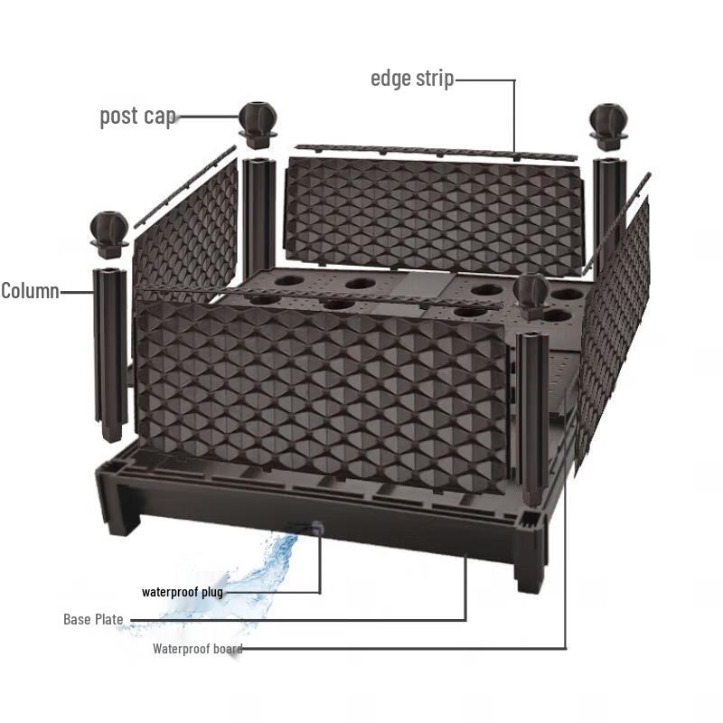 Hua Long Dun Large Rectangular Vegetable Planting Box