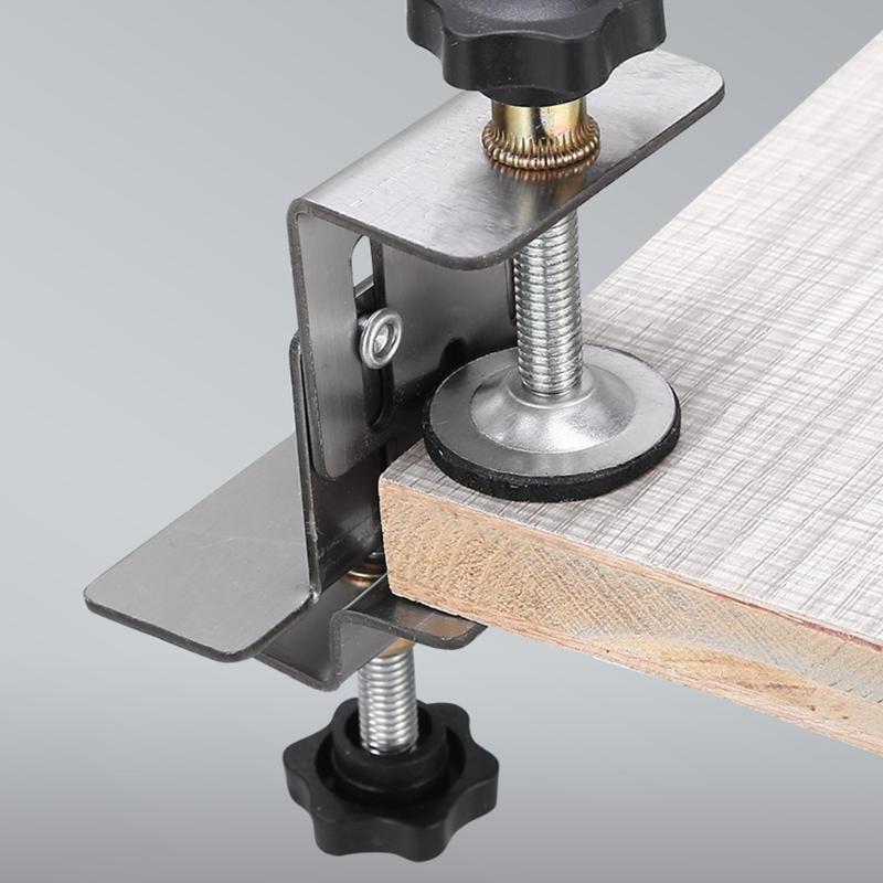 Lightweight Stainless Steel Jig Positioning Support Tool for Cabinet Door Wardrobe Mounting Frame Clamp Professional Use