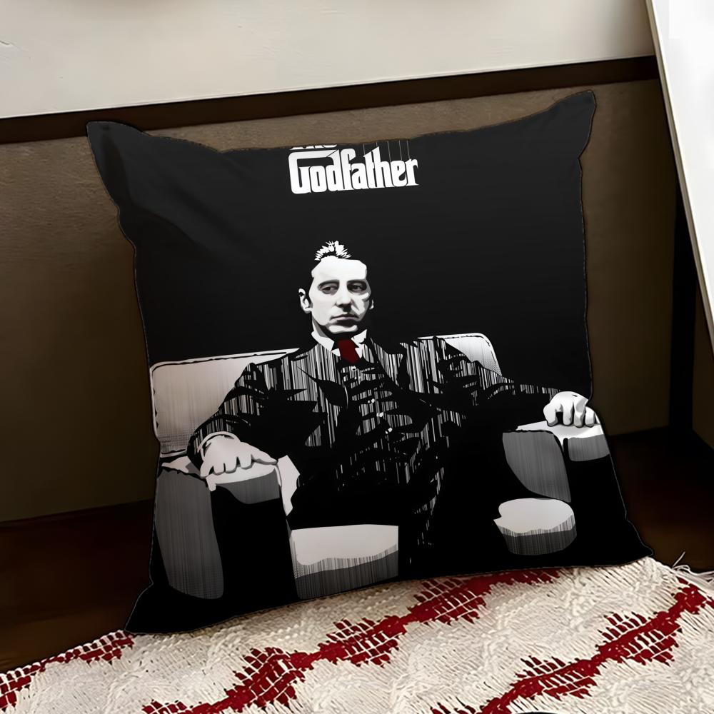 The GGodfather Movie Cushion Cover Reversible Soft Durable Pillow Cover Home  Car MultiScene Use for Daily Comfort