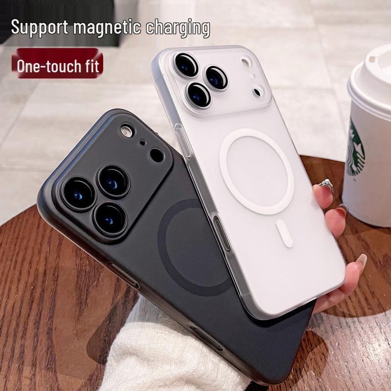 Ice Mist Frosted Ultra-thin Magnetic Mirror Case for iPhone 17 Pro Max & 17 Air