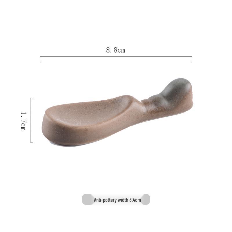 Ceramic Japanese Chopstick Rest Holder - Spoon & Chopstick Pillow for Dining Table