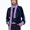 FENNEC BOUCLE KNIT MUFFLER - FUCHSIA PURPLE