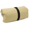 Canvas Tool Roll Up Pouch With 5 Zipper Pockets Tool Organizer Tool Roll Up Bag  Car Camping