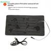 Reptile Heating Pad with Timer - Adjustable Temperature PU Leather Mat for Lizards & Scorpions