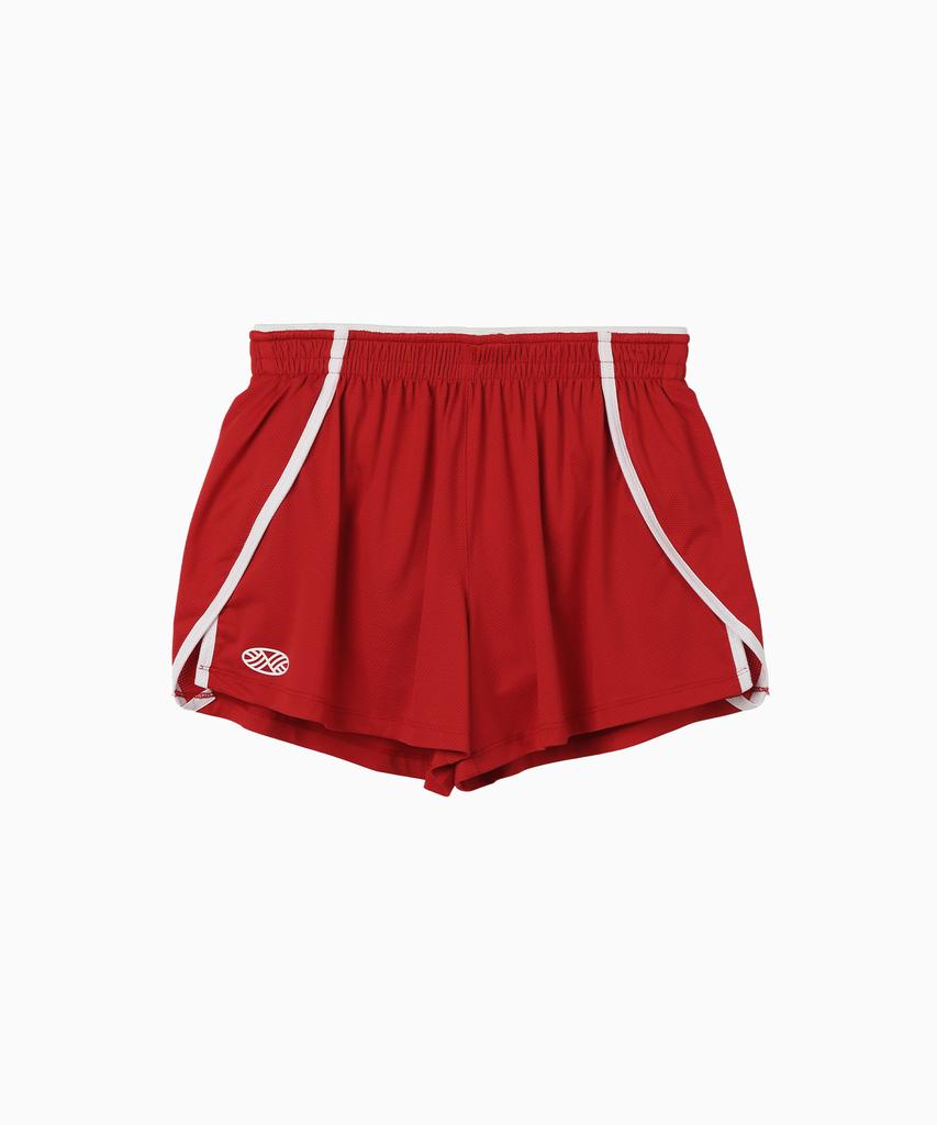 Minasu Mesh Runner Soft Shorts_Red