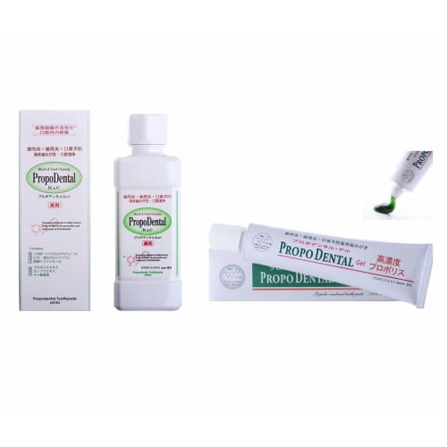 

Periodontal Disease [] Propodental Gel (75g) 1 Bottle Propodental Rinse R&C Liquid Toothpaste (300ml) (1 Bottle) Propolis Toothpaste Toothpaste Gel Mo