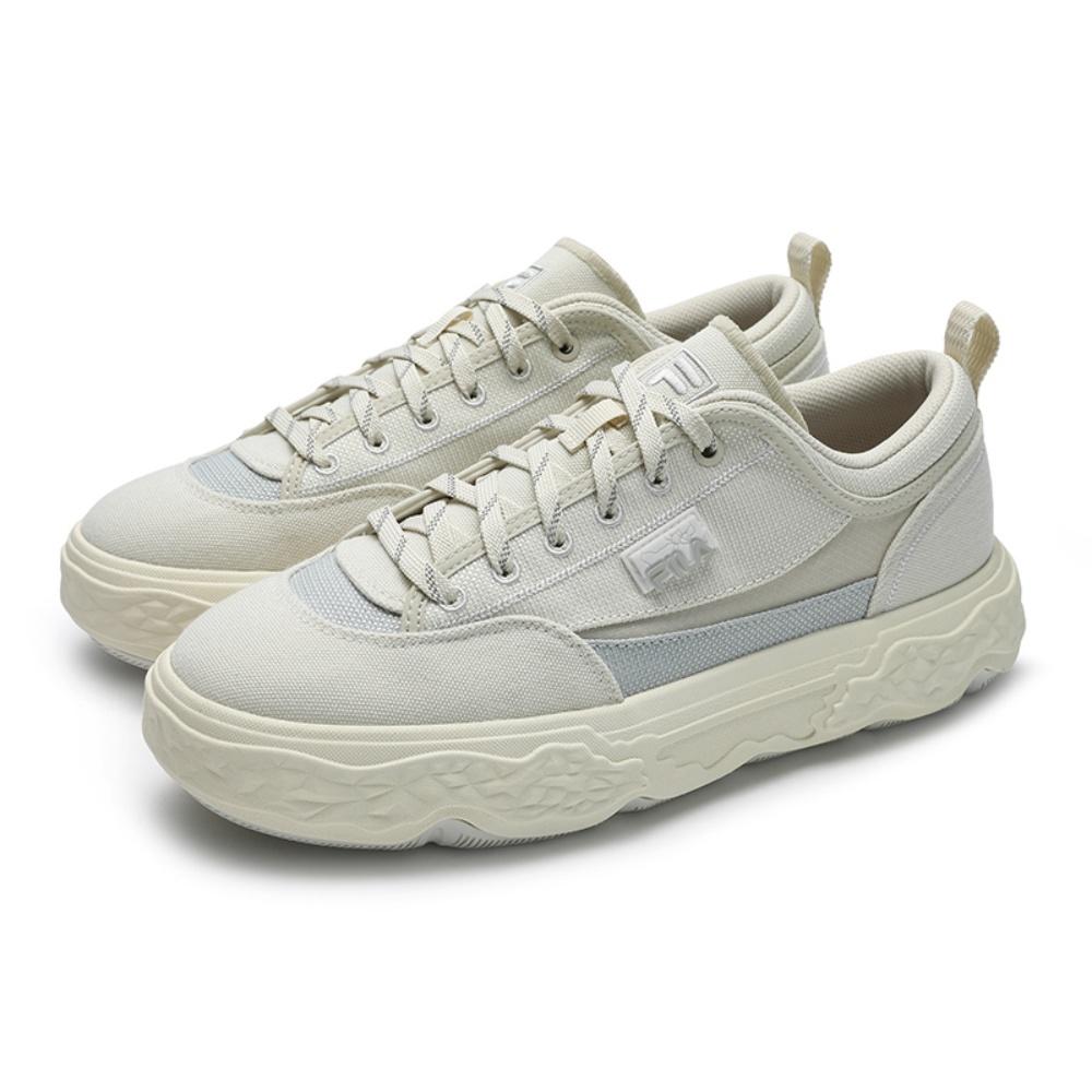 Fila Rock Casual Low-Top Canvas Shoes Men Sneakers Yellow Gray F12M522303FPS