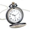 Antique Steampunk ACDC Hells Bell Quartz Pocket Watch Retro Necklace Pendant