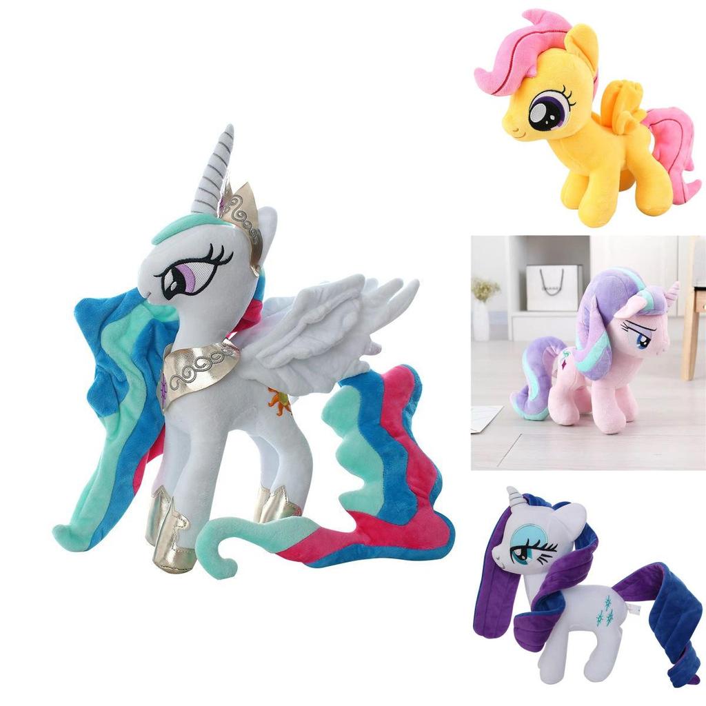 Adorable My Little Pony Plush Toy Spike Twilight Sparkle Soft Doll For Kids' Gifts