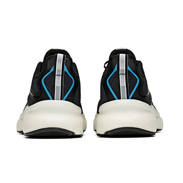 Anta Comfortable Breathable Low-Top Running Shoes Men Sneakers Black 112125520-1
