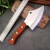 4-inch Fish Knife Slicing Vegetable Meat Cleaver Knife Stainless Steel Blade Kitchen Knife Wood Handle Chef Knife Cooking Cutter