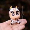 Cow-Themed Crayon Shin-chan Blind Box and Car Set