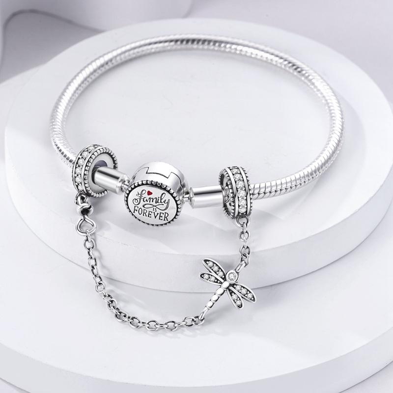 Pendentifs Perles Série Libellule Cuivre Convient Pour Bracelet Original 3mm Collier Bricolage Anniversaire Bijoux Exquis Cadeau