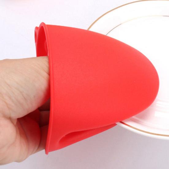 

Силиконовые рукавицы для духовки Yousheng, 2 шт., термостойкие, антиожоговые зажимы, практичные кухонные прихватки, мини-прихватки для духовки, милые варежки для готовки 2pcs зелёный